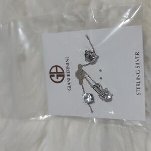 New Giani Bernini Necklace/ Earrings Sterling Silver